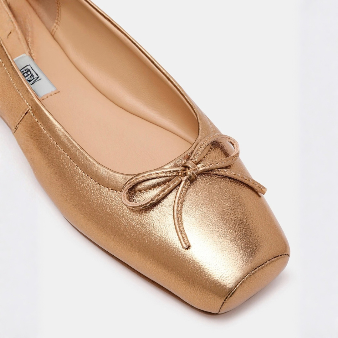 Eleve Bronze Ballet Flat