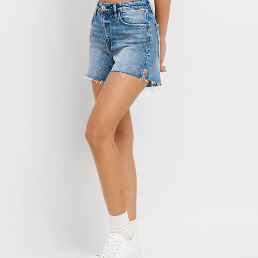 Charlie High Waisted Denim Shorts