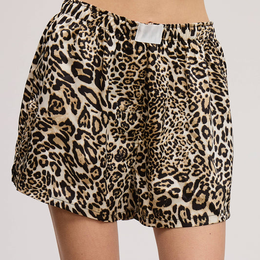 Quinn Boxer Shorts: Leopard