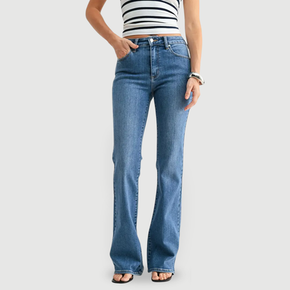 Charlotte Curved Flare Jean