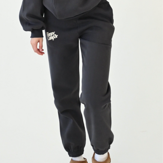 Happy Camp3r - Puff Core Jogger: Charcoal