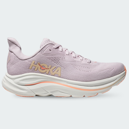 Hoka One One Clifton 10 Lilac Cream Tangerine Glow Women's