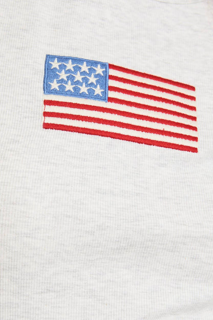 Brooke Tee: Heather Grey