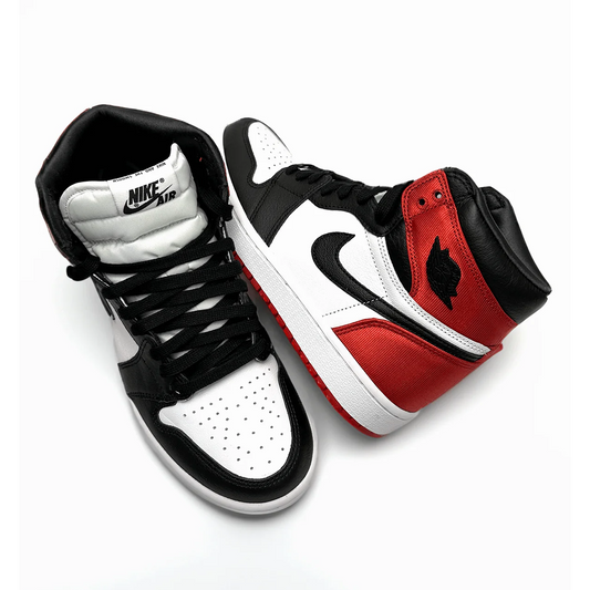 Jordan 1 High Satin Black Toe