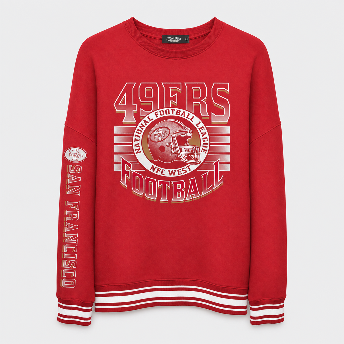 49ers Striped Crew