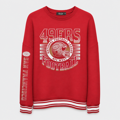 49ers Striped Crew