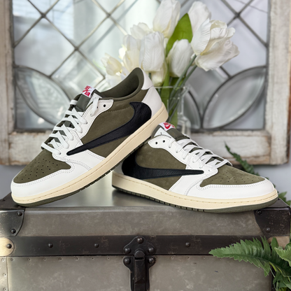 Travis Scott x Jordan 1 Low OG Medium Olive