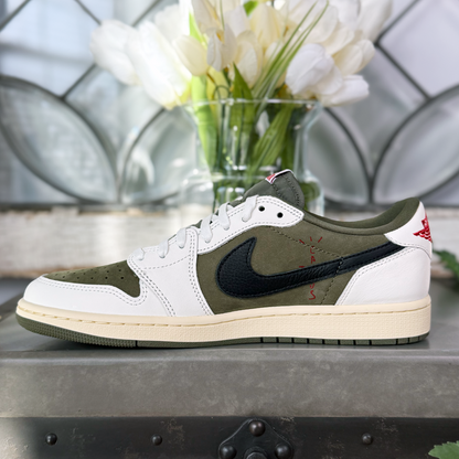 Travis Scott x Jordan 1 Low OG Medium Olive