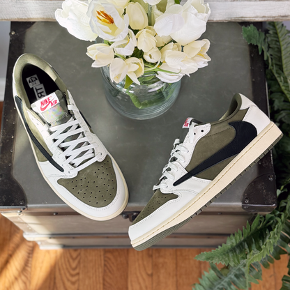 Travis Scott x Jordan 1 Low OG Medium Olive