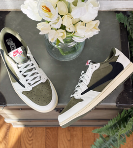 Travis Scott x Jordan 1 Low OG Medium Olive