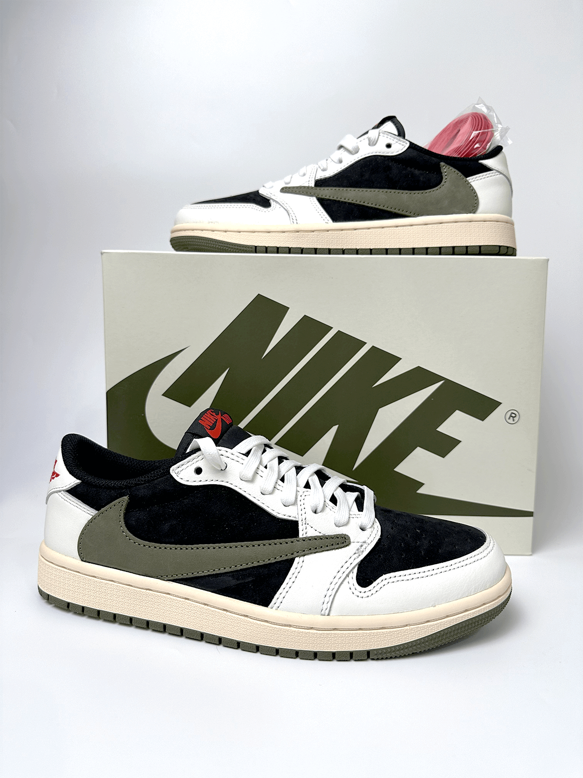 Jordan 1 Low OG SP Travis Scott Olive