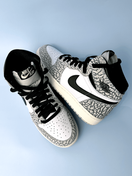 Jordan 1 High OG White Cement – Lilac Blonde