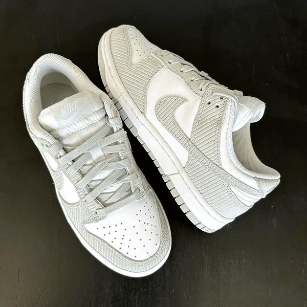 Nike Dunk Low 'Light Silver Corduroy – Lilac Blonde