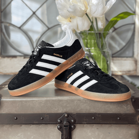 adidas Gazelle Indoor Black White Gum