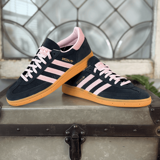 adidas Handball Spezial Core Black Clear Pink Gum Women's