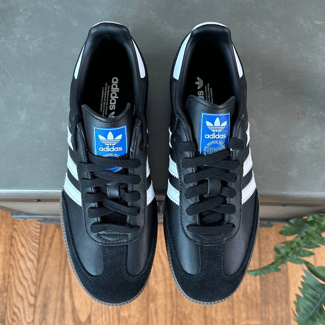 adidas Samba OG Black White Gum Women's Lilac Blonde adidas Samba OG Black White Gum Women's Lilac Blonde