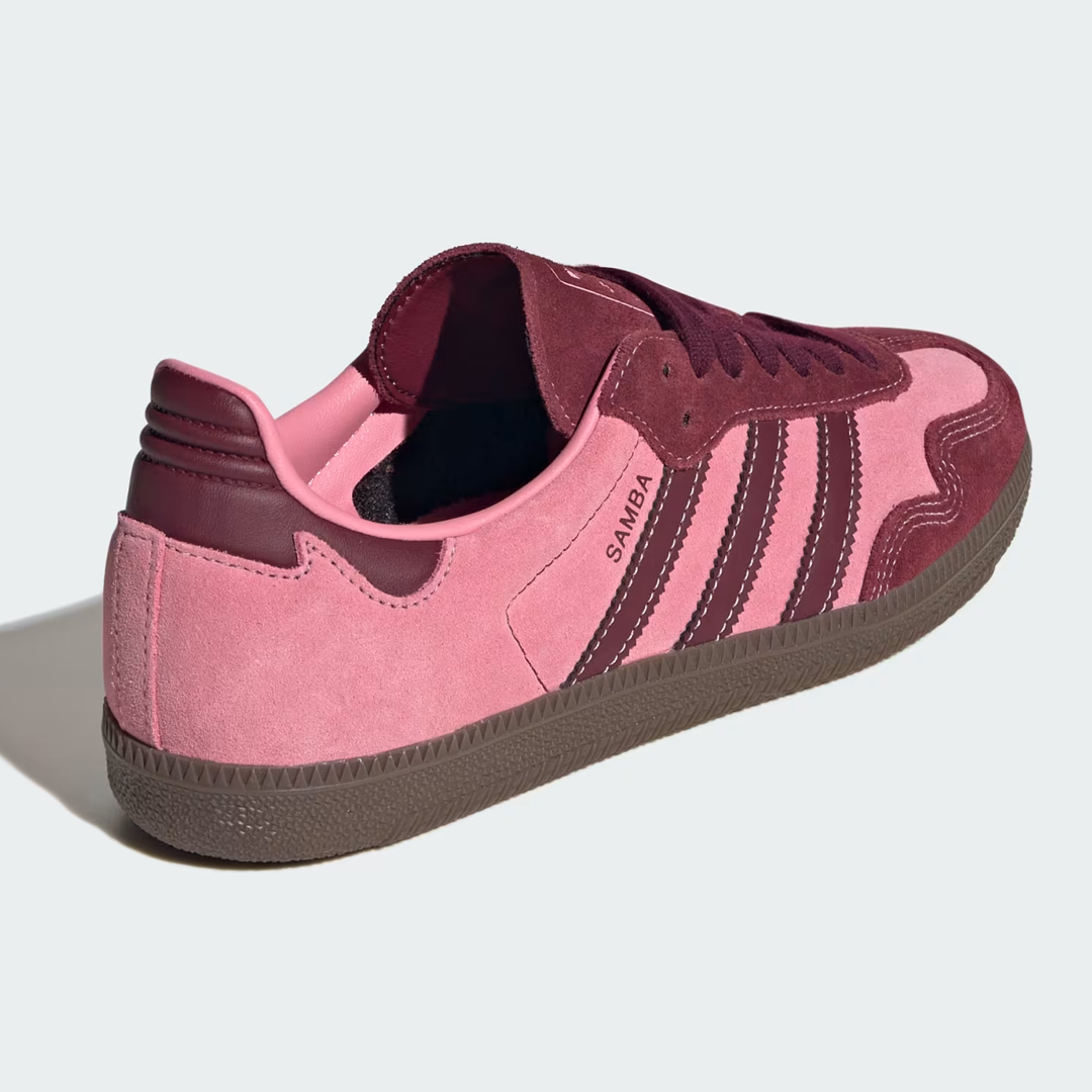 adidas Samba OG Pink Spark Shadow Red Women's