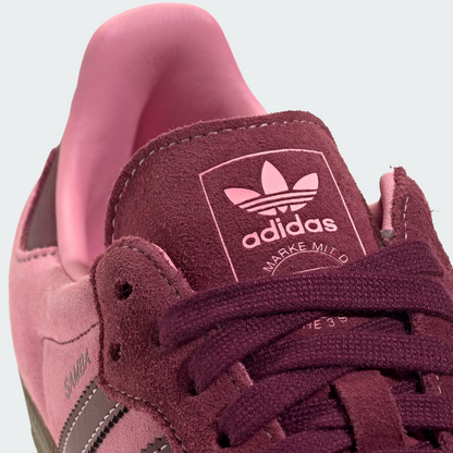 adidas Samba OG Pink Spark Shadow Red Women's