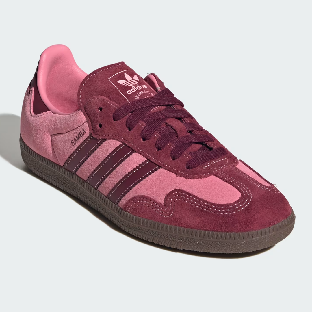adidas Samba OG Pink Spark Shadow Red Women's