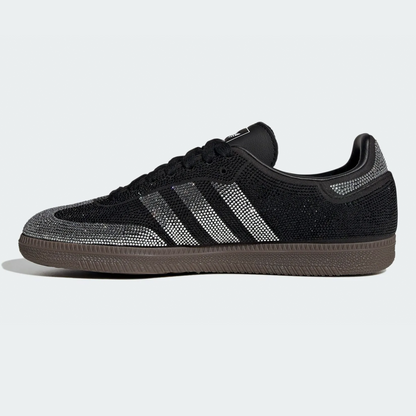 adidas Samba OG Rhinestone Black Silver Women's
