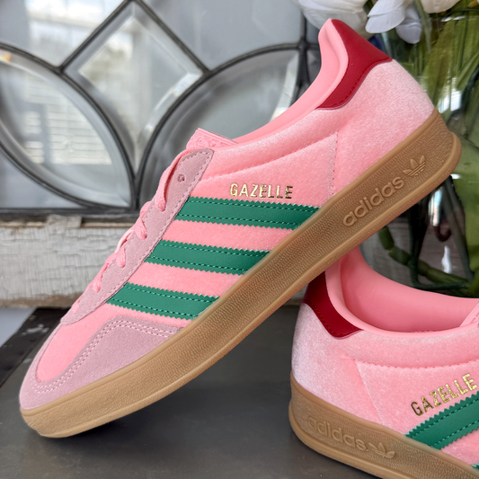adidas Gazelle Indoor Pink Velvet Women's