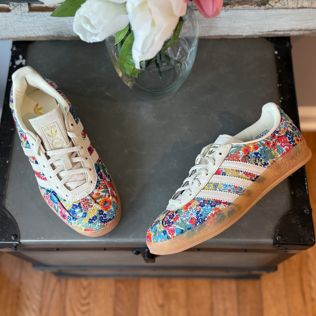 adidas Gazelle Indoor Liberty London Floral Embroidery Women's