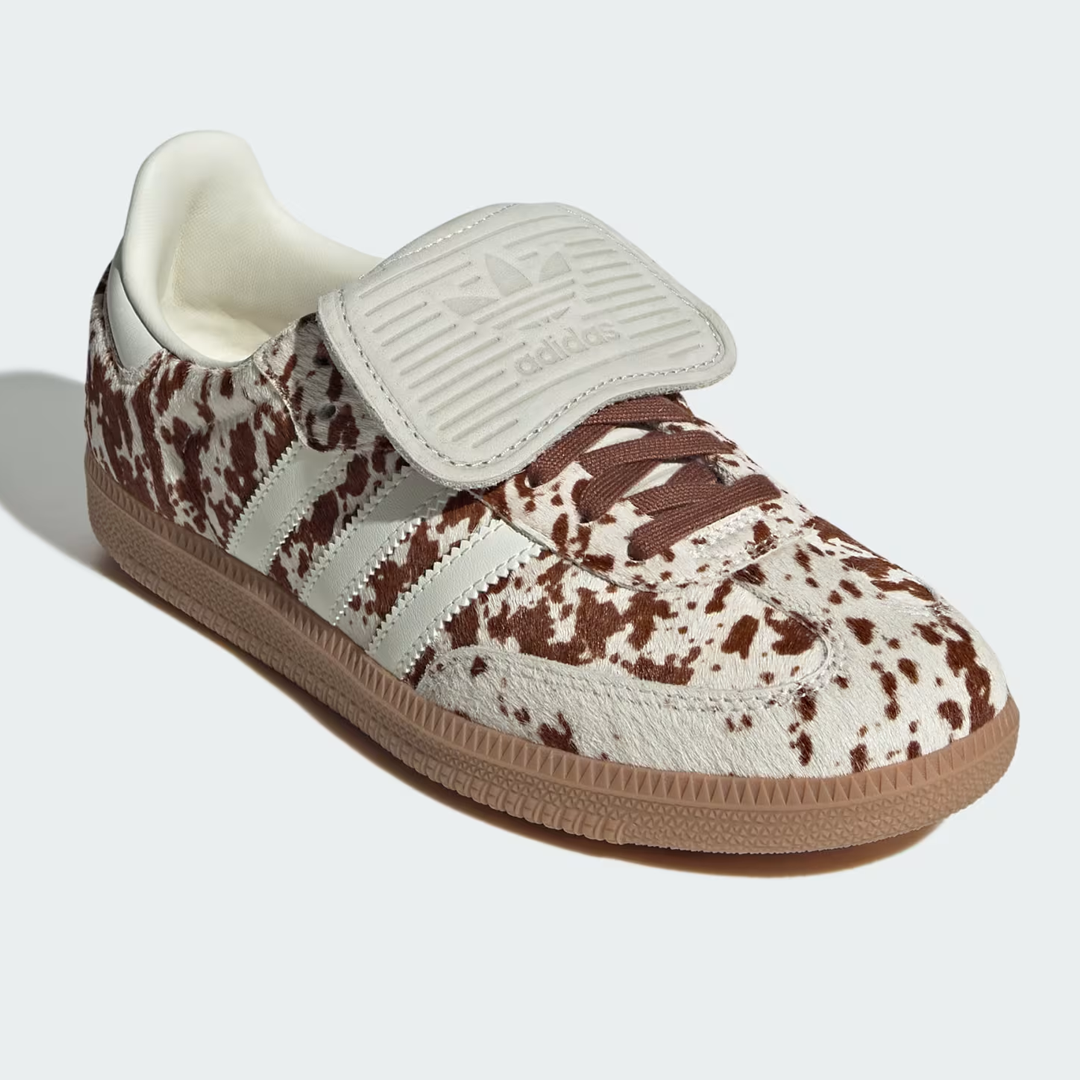 adidas Samba LT Cow Print Brown White Women’s