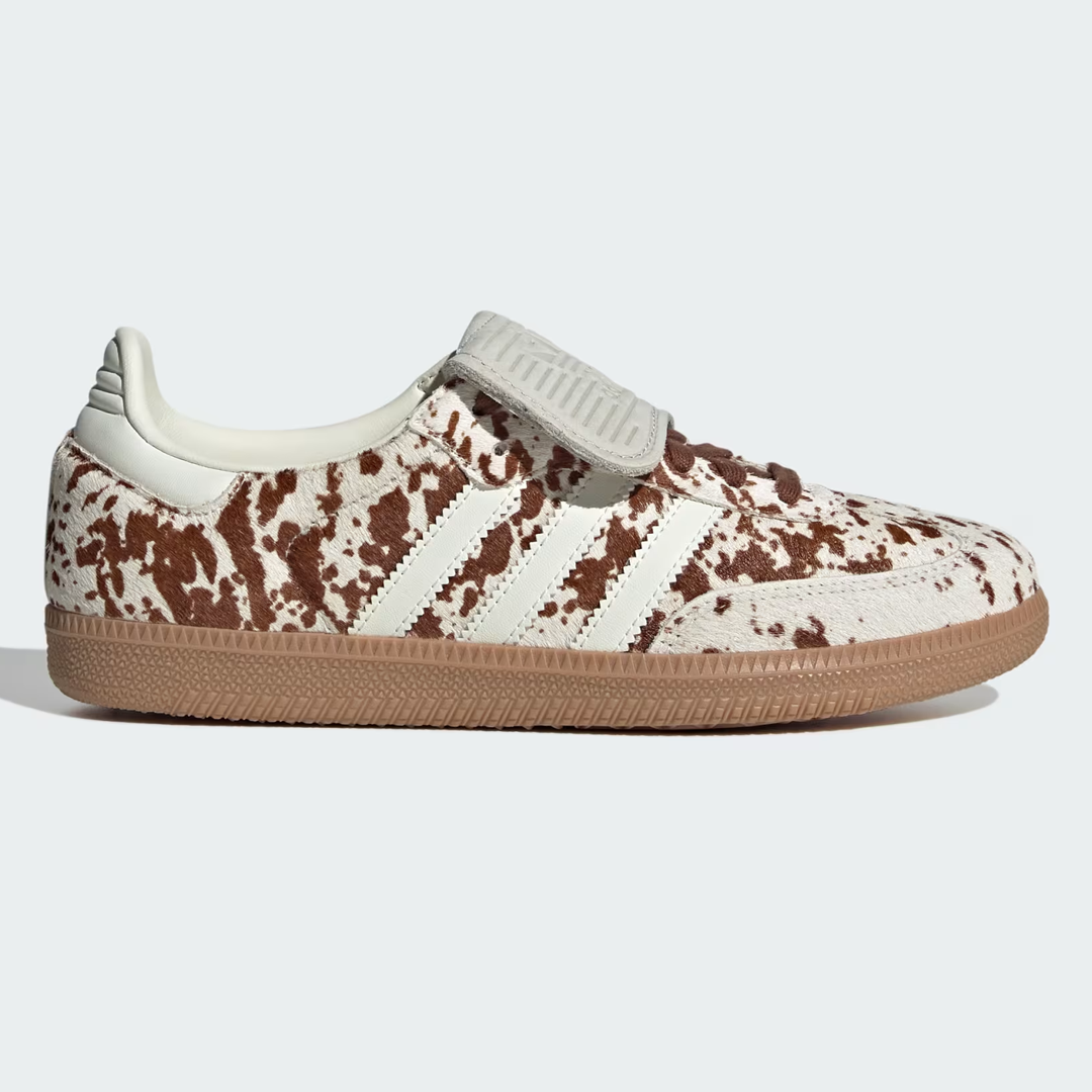 adidas Samba LT Cow Print Brown White Women’s