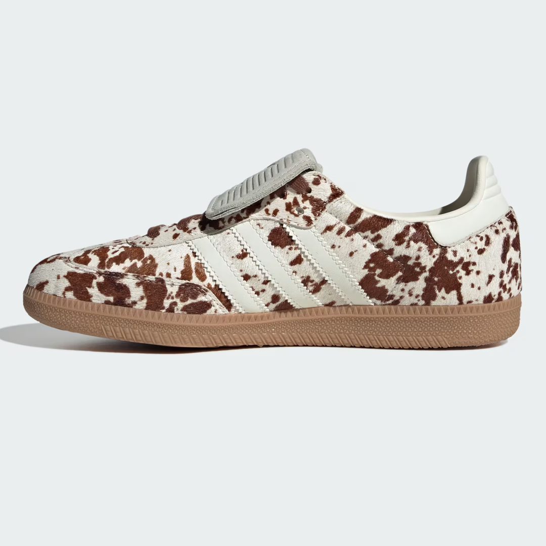 adidas Samba LT Cow Print Brown White Women’s