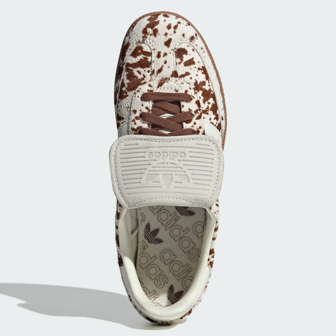 adidas Samba LT Cow Print Brown White Women’s