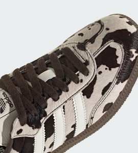 adidas Samba OG Cow Print Dark Brown White Women's