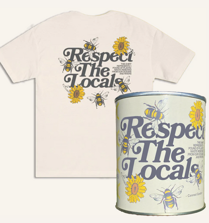 RESPECT THE LOCALS - BEE GRAPHIC TEE