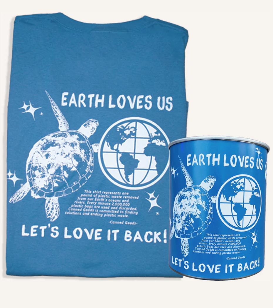 EARTH LOVES US - OCEAN GRAPHIC TEE