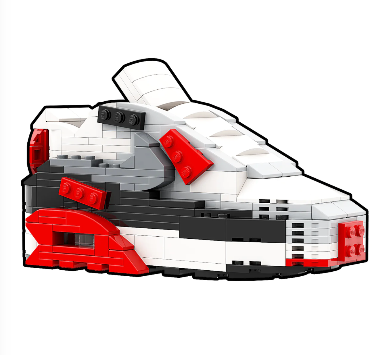 Sneaker Bricks Air Max 90 Infrared Mini Figure