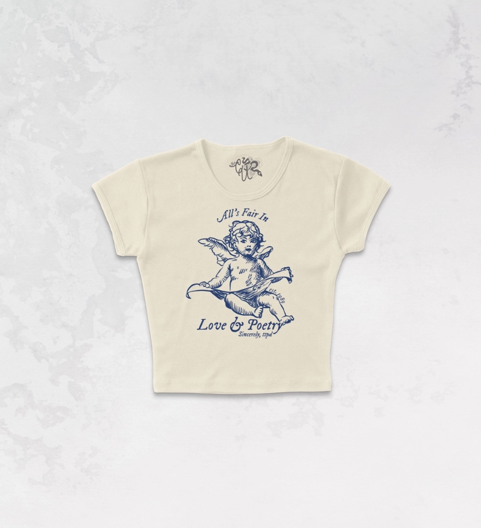 Taylor Baby Tee - Bone