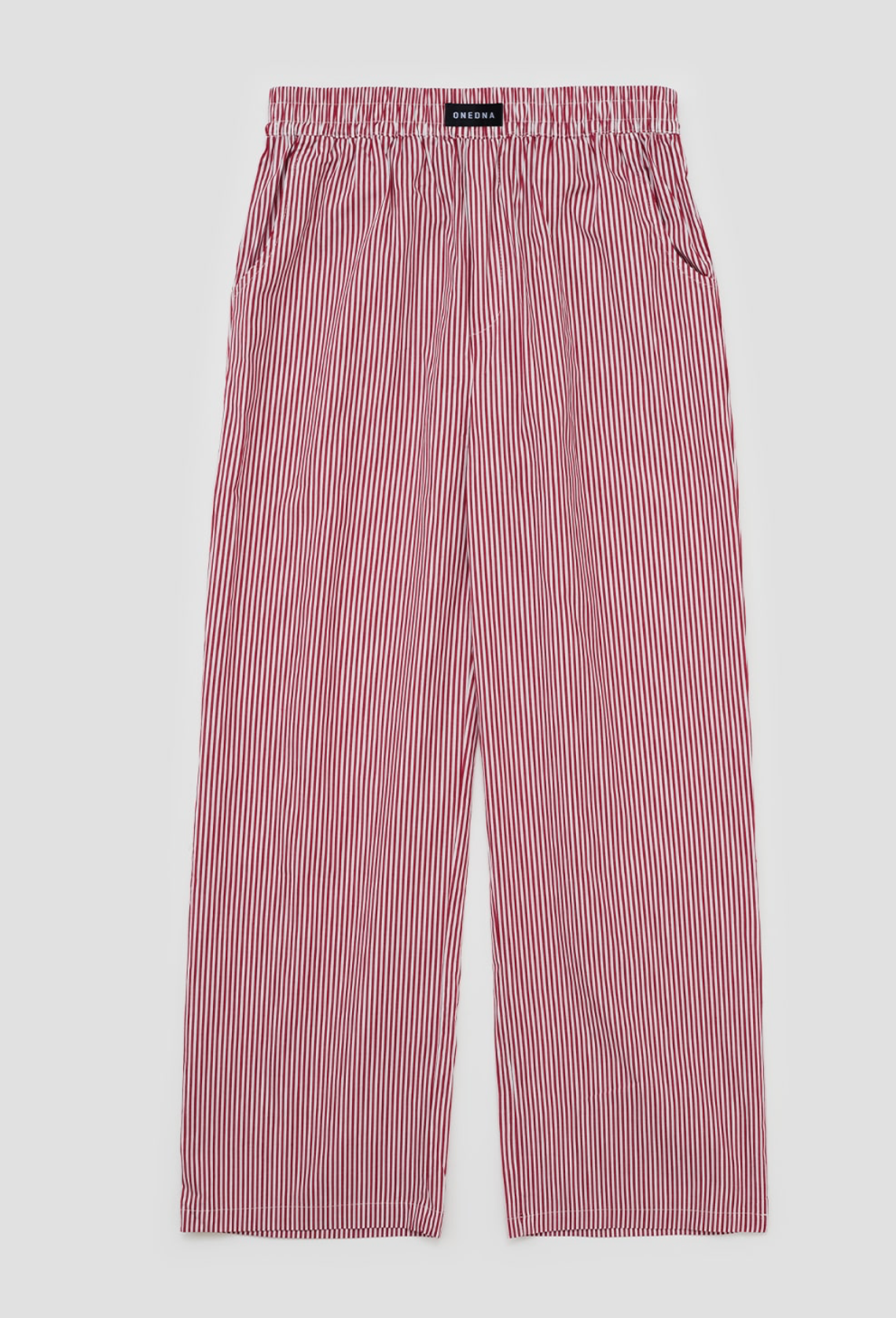 Maeve Stripped Pants - Red