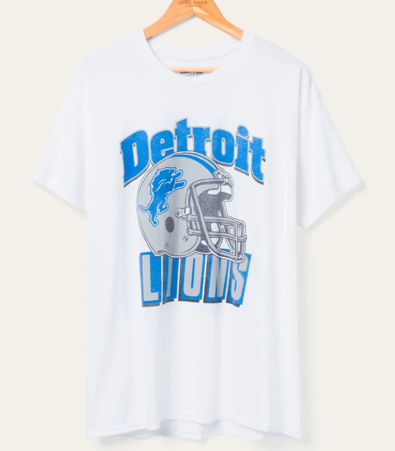 Lions Throwback Helmet Tee