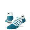 LIGHT PERFORMANCE TAB SOCKS TEAL