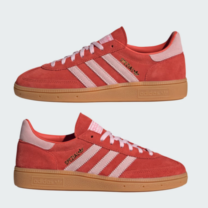 adidas Handball Spezial Bright Red Clear Pink Women's