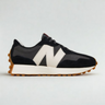 New Balance 327 Black White Gum Women's