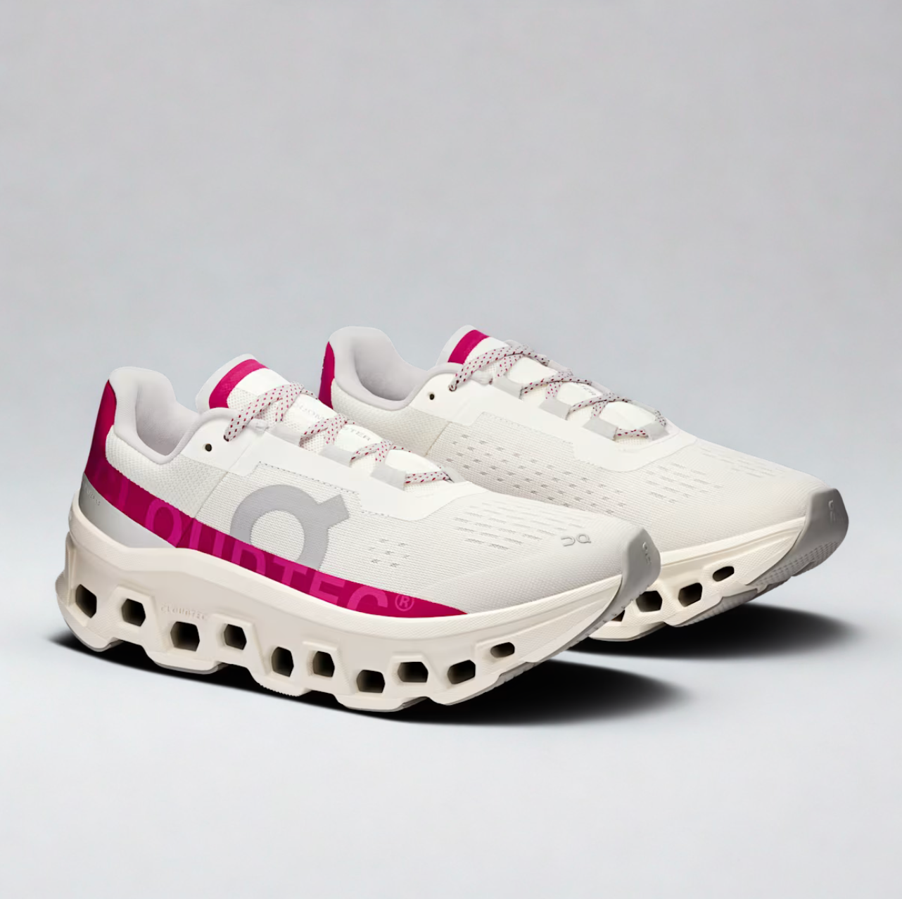 On Running Cloudmonster Ivory Grenadine Women’s