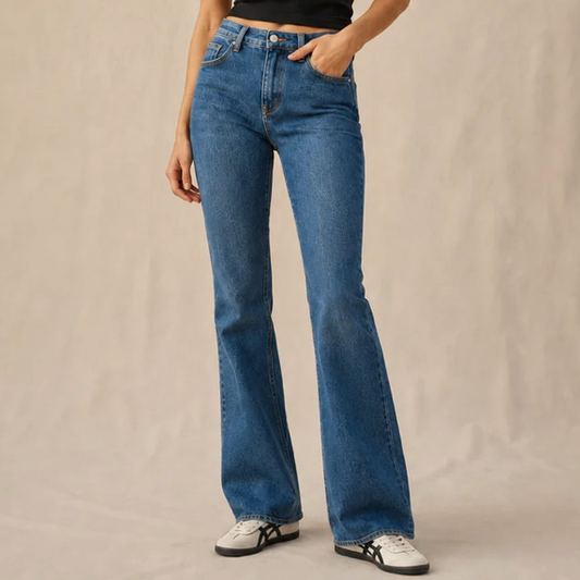 Charlotte Curved Flare Jean