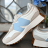 New Balance 327 Timberwolf Light Chrome Blue Women's