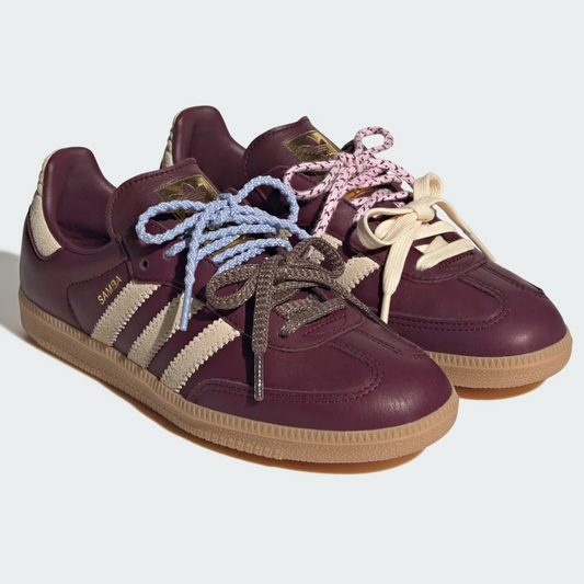 adidas Samba OG Maroon Warm Vanilla Women's