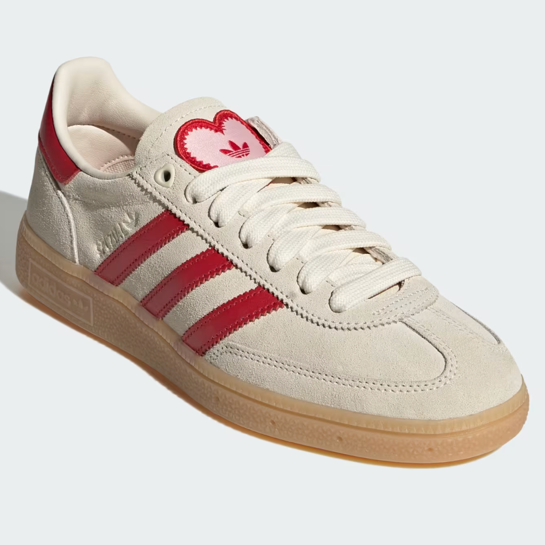 adidas Handball Spezial Cream White Scarlet Sandy Pink Women's