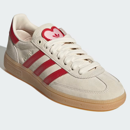 adidas Handball Spezial Cream White Scarlet Sandy Pink Women's