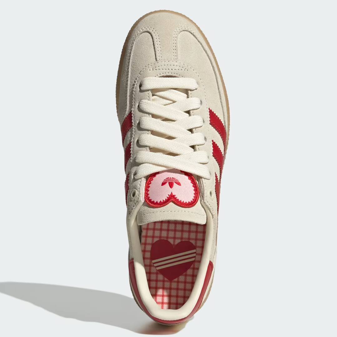 adidas Handball Spezial Cream White Scarlet Sandy Pink Women's
