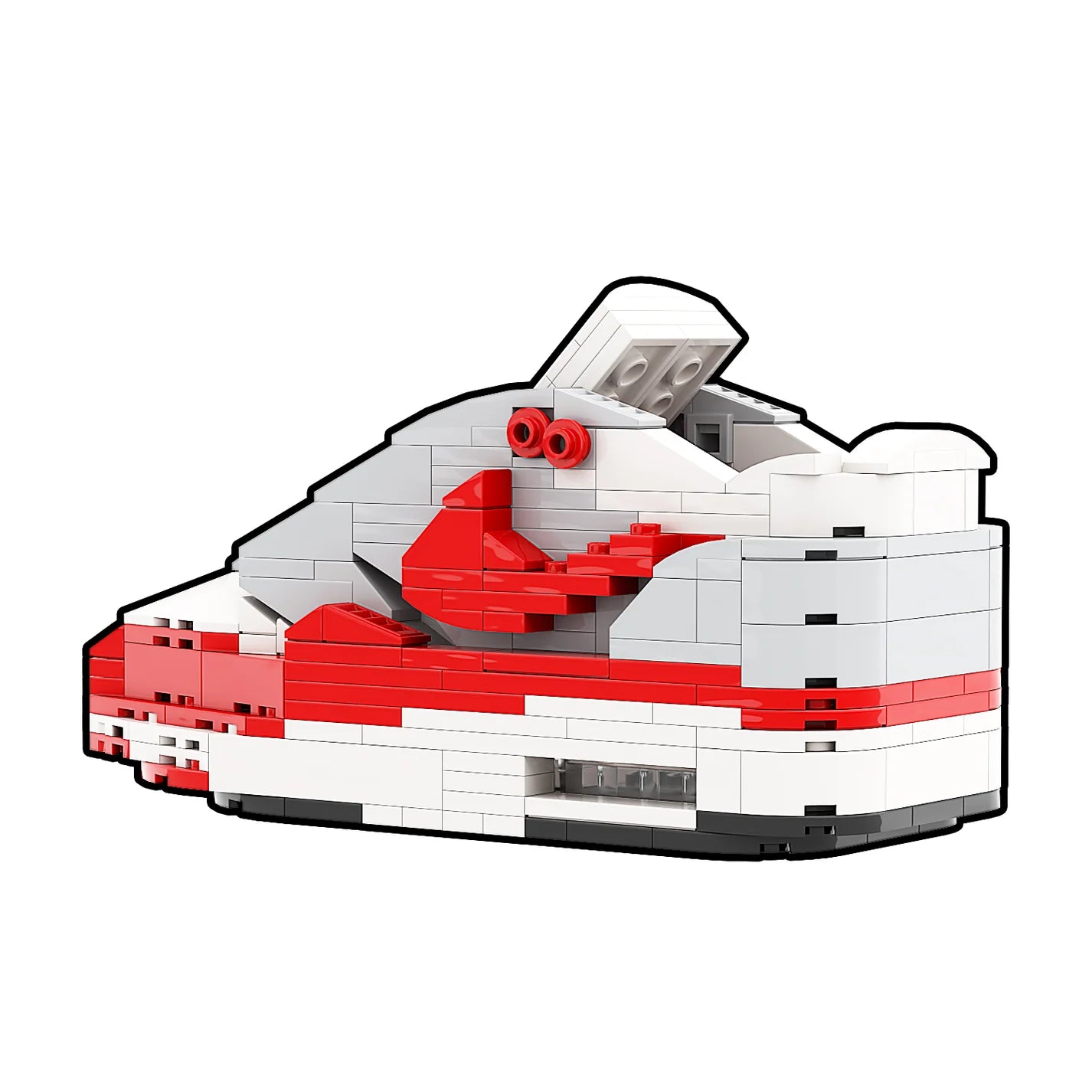 Sneaker Bricks Air Max 1 Red White OG