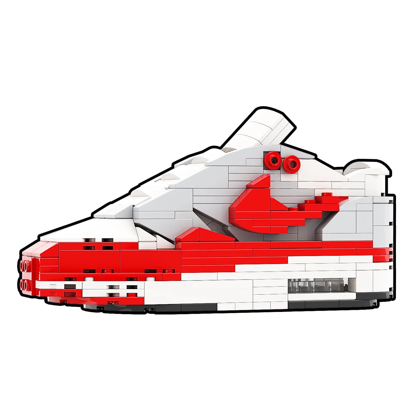 Sneaker Bricks Air Max 1 Red White OG