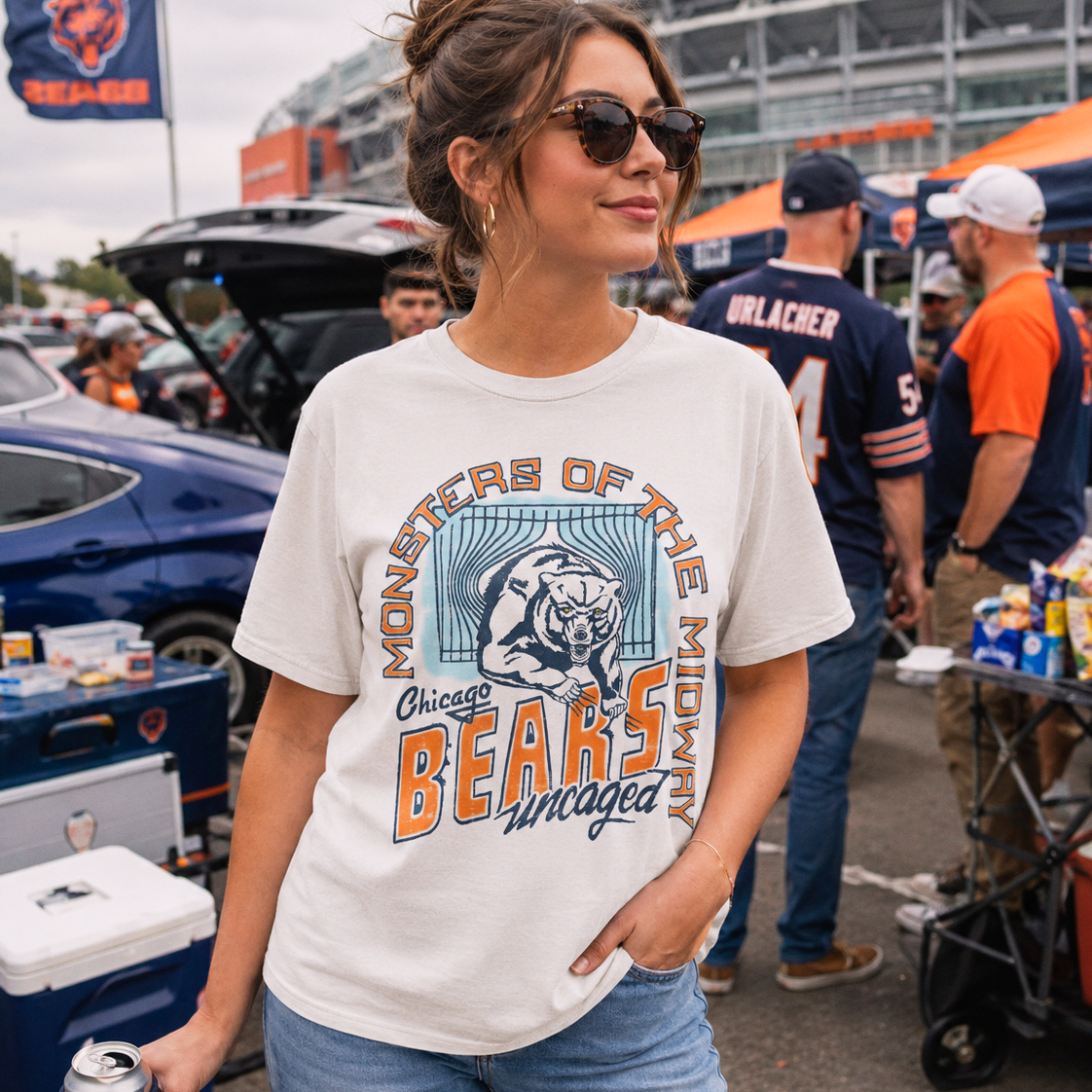 Bear Uncaged Tee